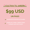 Cultiva tu jardín